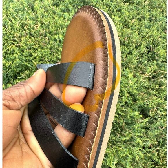 HIGH TIDE LADIES "SEINA" OXEN SANDAL Size 11 Black Shoes - Picture 5 of 11